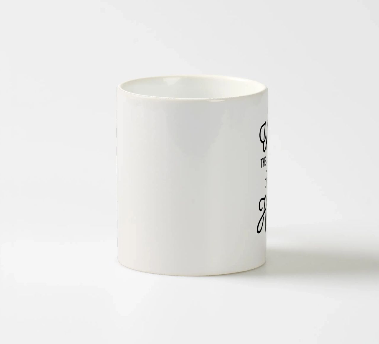 What's The Best That Could Happen Optimistic Zitat in Schwarz Keramik Tasse von THE MOTIVATED TYPE