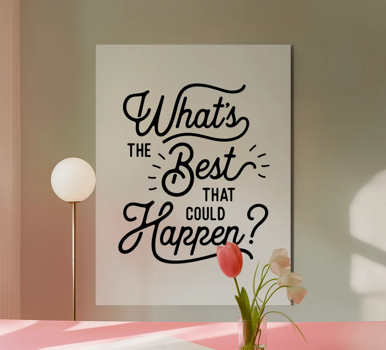 Lo mejor que puede pasar Cita optimista en negro placa de forex de THE MOTIVATED TYPE