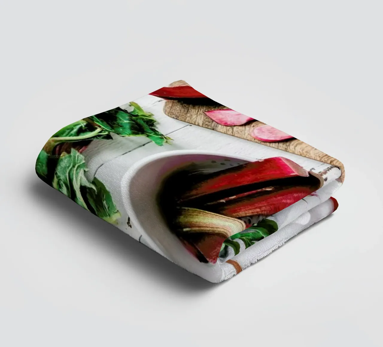 Rhabarberkompott towel by Eat this