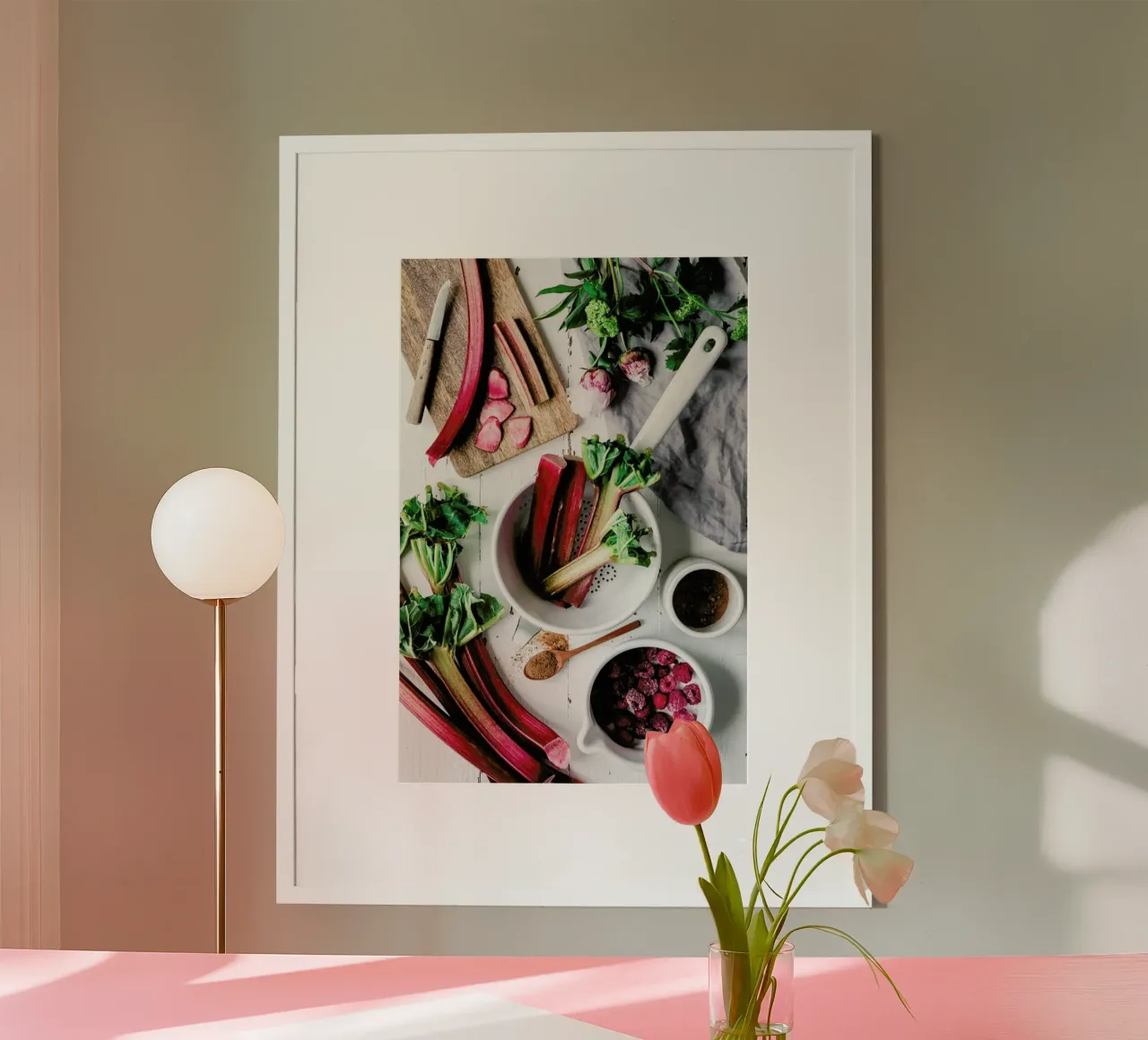 Rhabarberkompott poster da Eat this