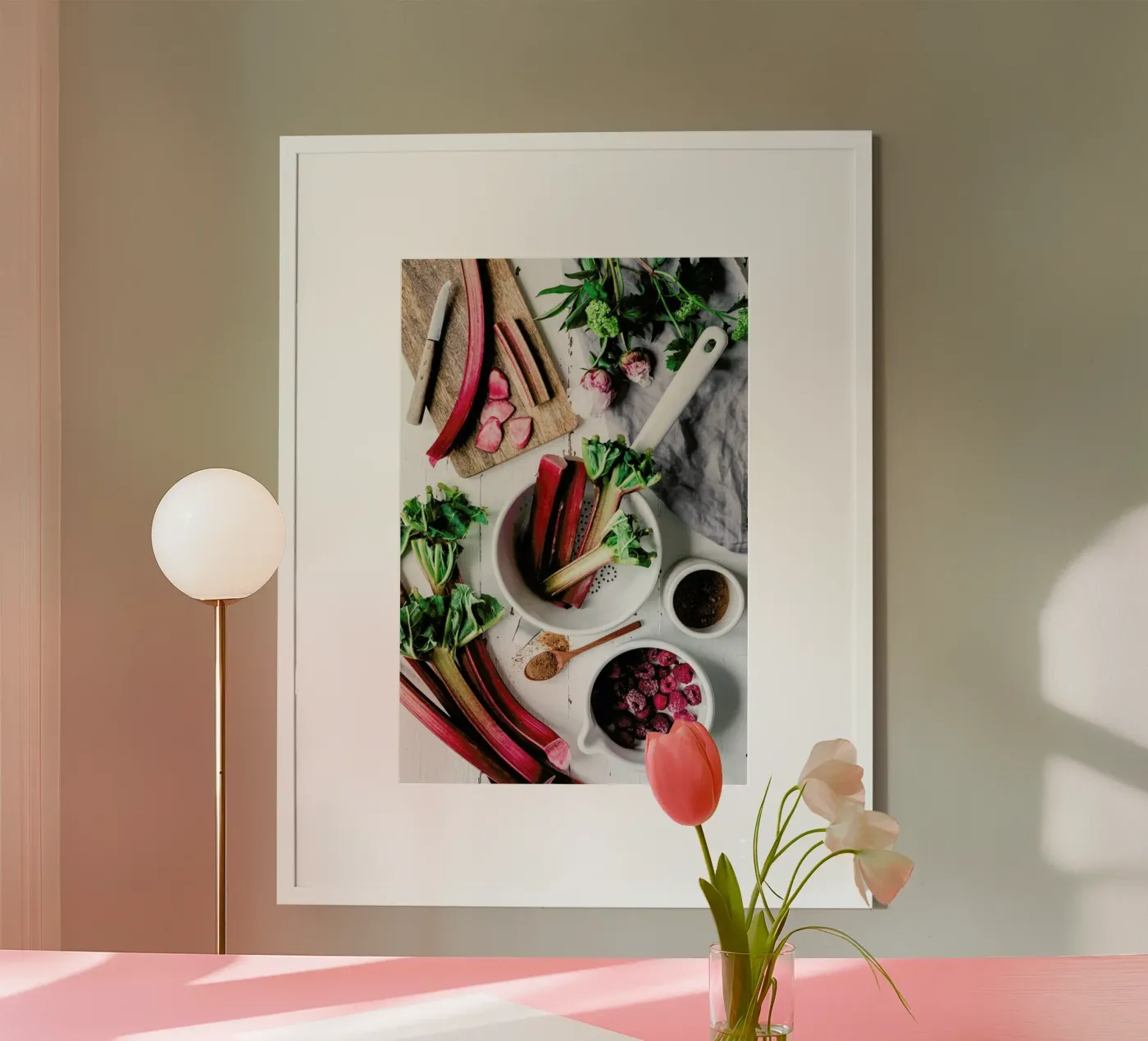 Rhabarberkompott poster da Eat this