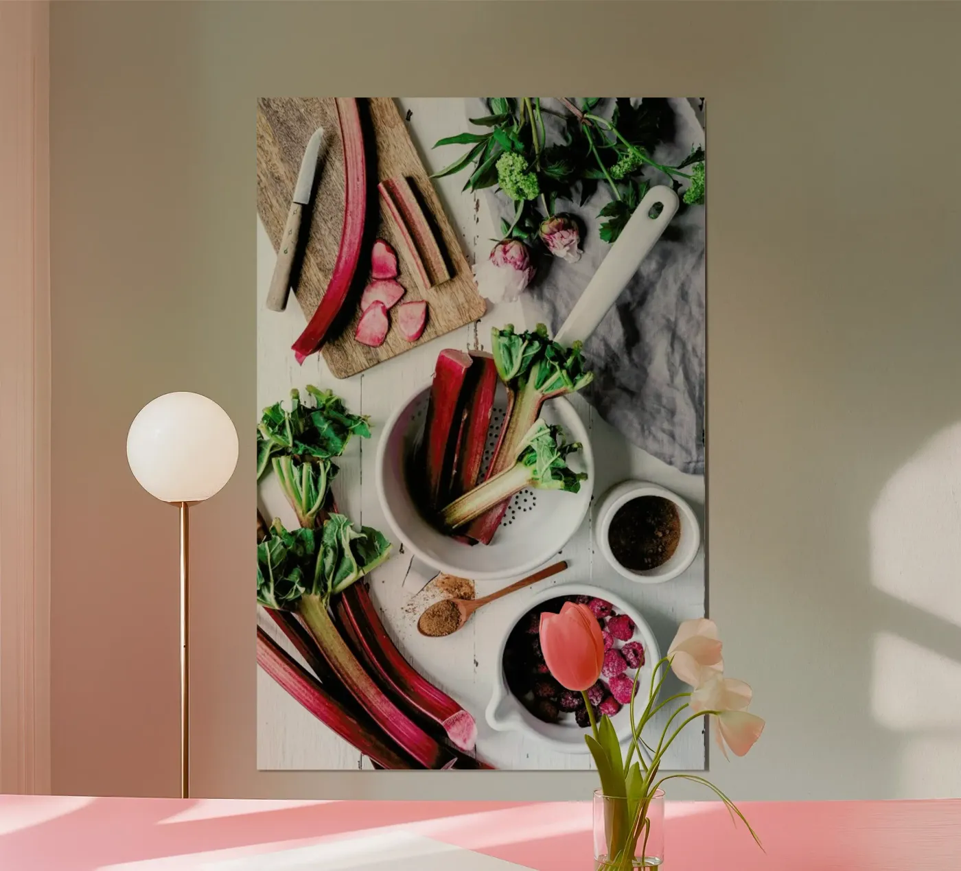 Rhabarberkompott poster da Eat this