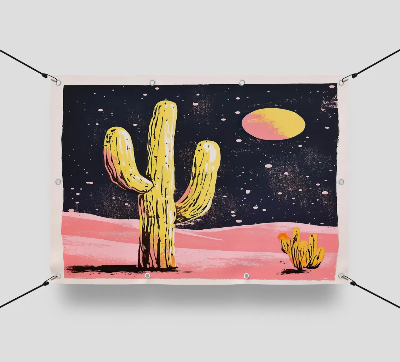 Cactus "Luna telo in pvc da Nikis Art Studio