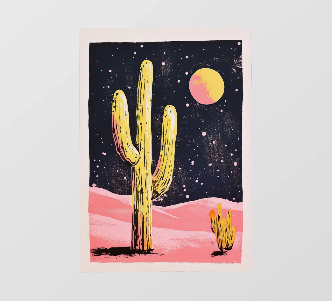 Cactus "Luna telo in pvc da Nikis Art Studio