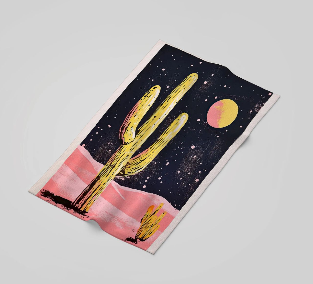 Cactus "Luna telo mare da Nikis Art Studio