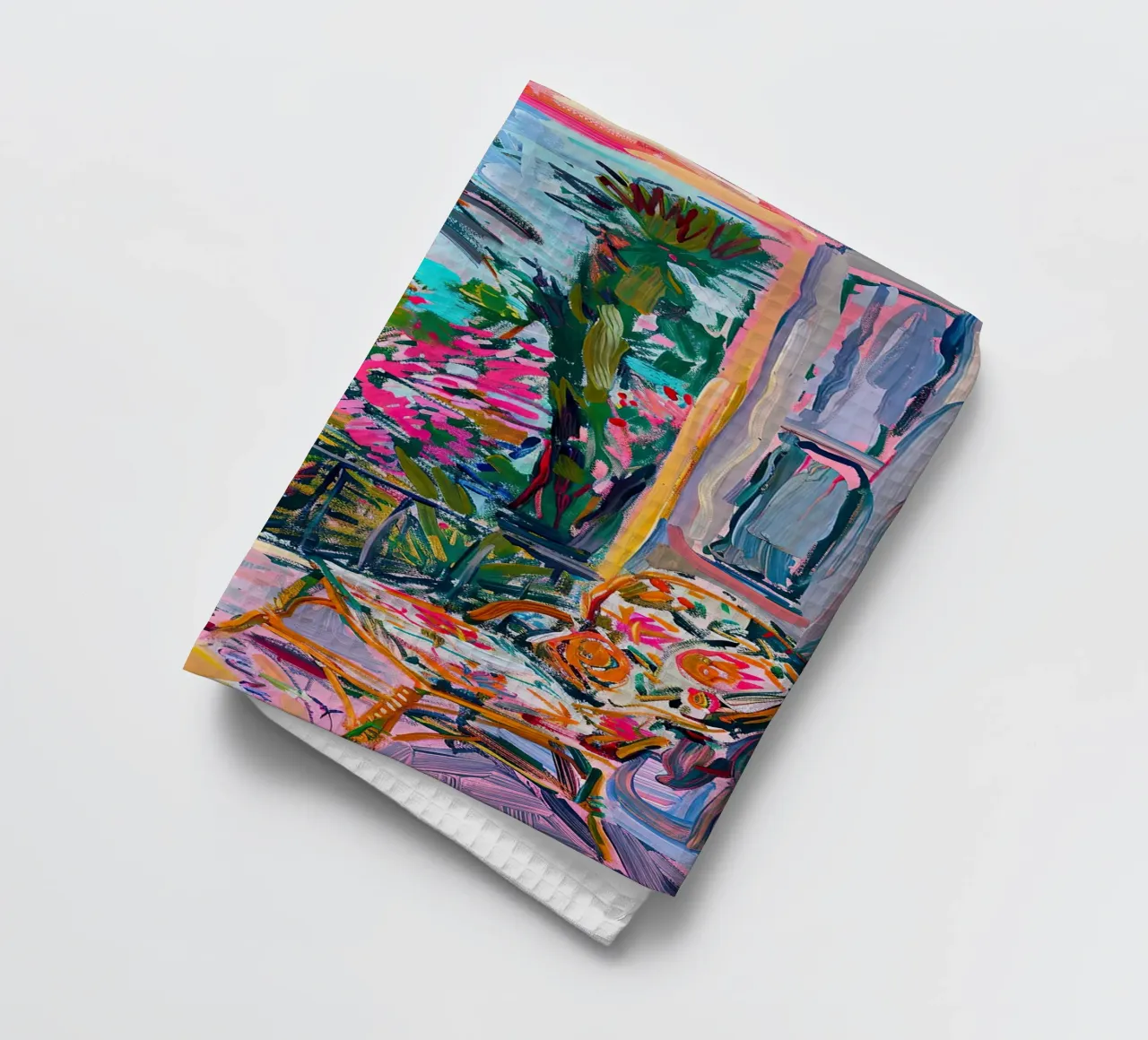 Matisse inspire Open Window torchon de Nikis Art Studio
