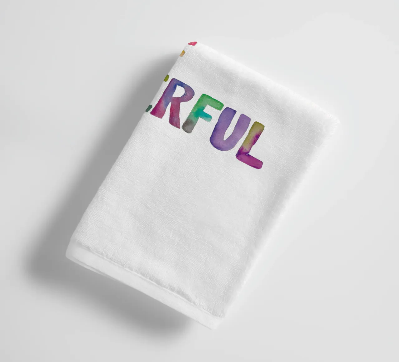 You Are All Kinds of Wonderful Typography Quote for Children towel by THE MOTIVATED TYPE