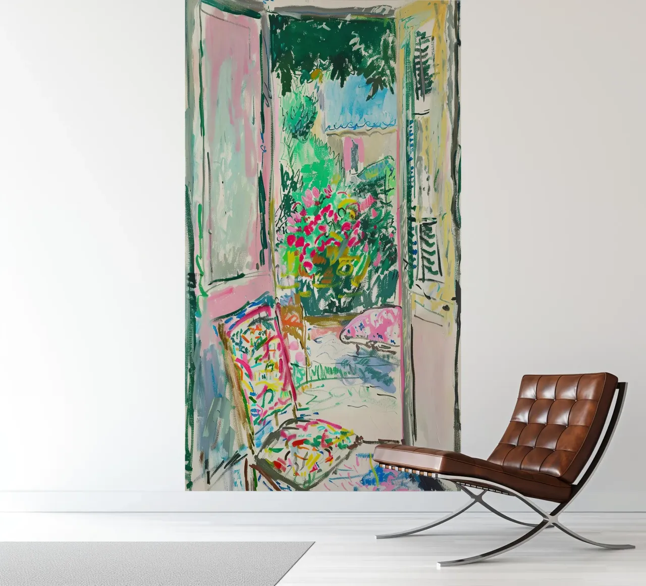 Matisse inspiriert Open Window Fototapete von Nikis Art Studio