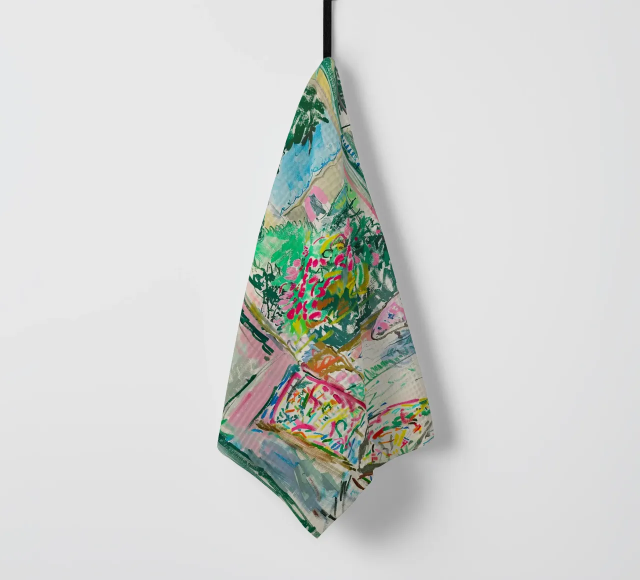 Matisse inspire Open Window torchon de Nikis Art Studio