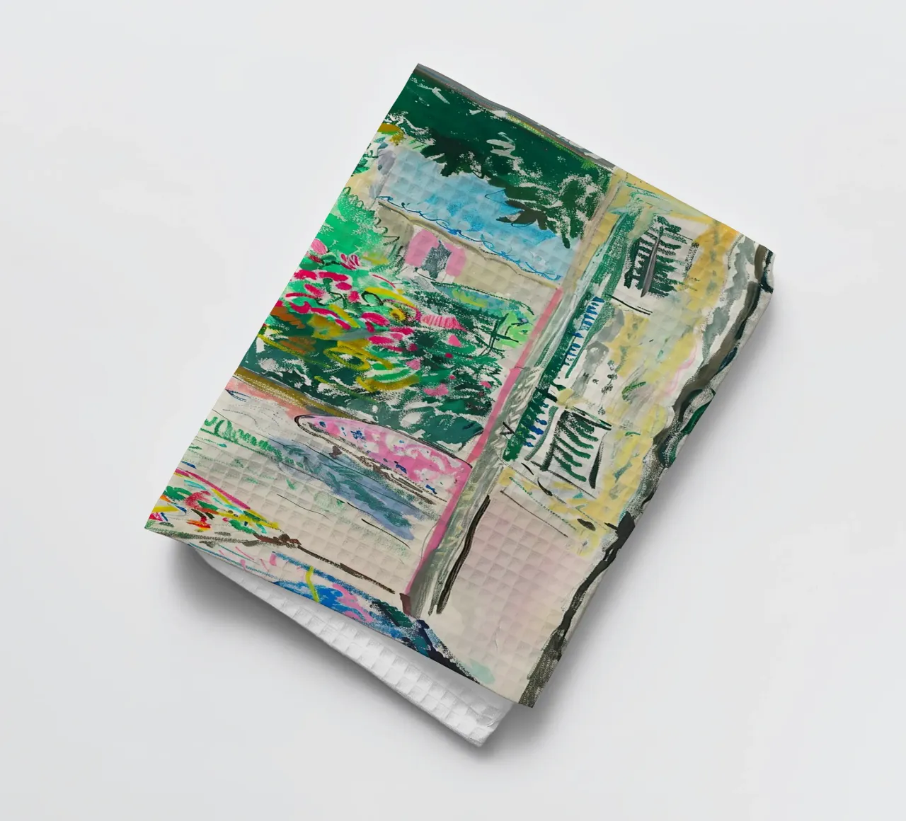 Matisse inspire Open Window torchon de Nikis Art Studio