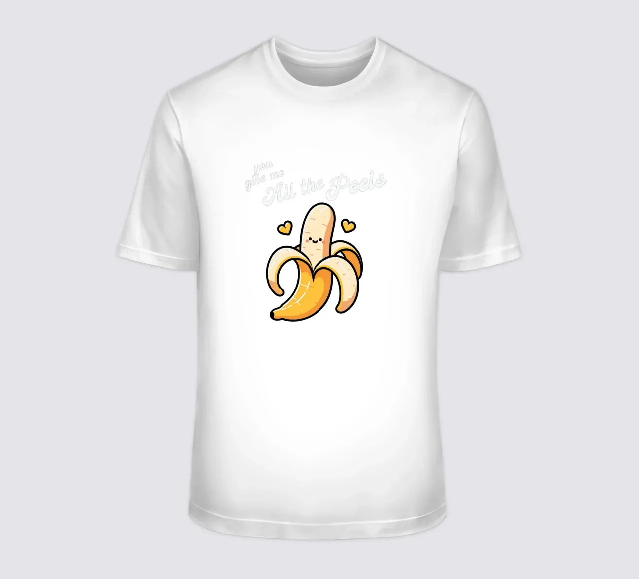 you give me all the peels t-shirt da edsonramosart