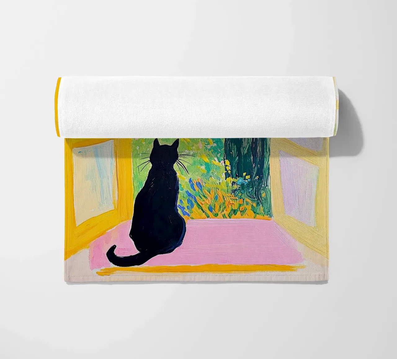 Cat Matisse ispira telo mare da Nikis Art Studio
