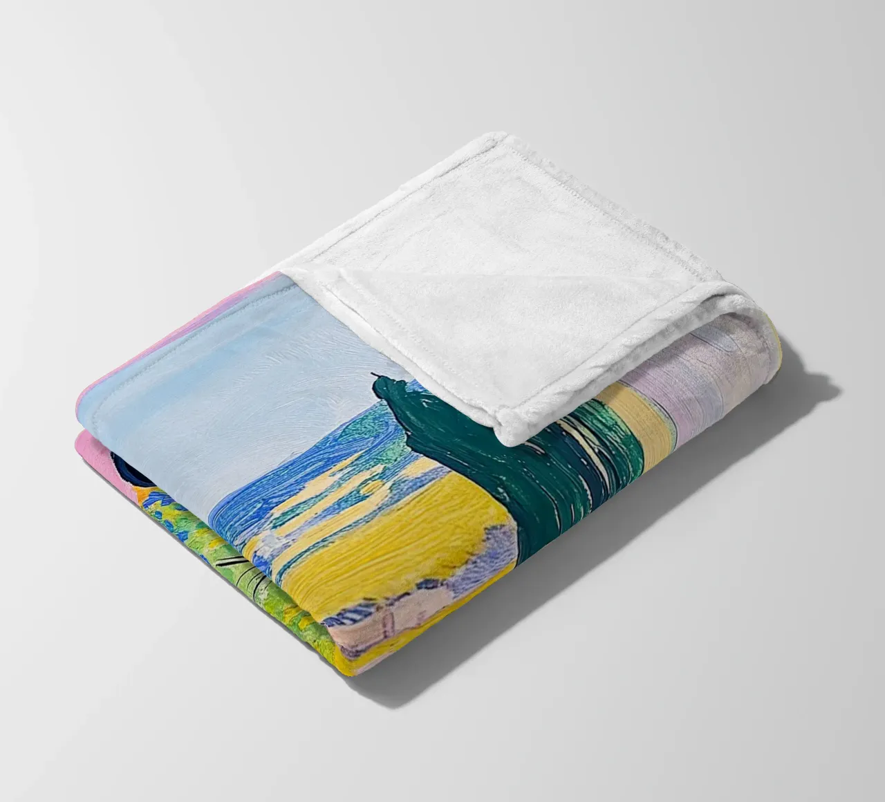Cat Matisse ispira coperta in pile da Nikis Art Studio
