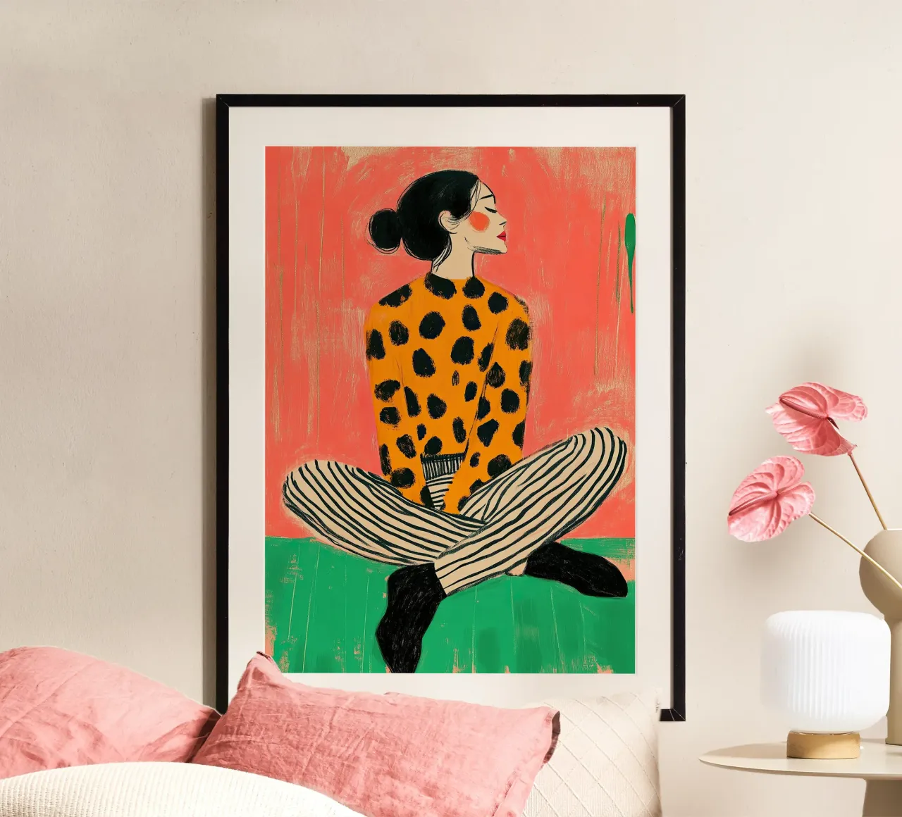 Sguardo leopardiano poster da Nikis Art Studio