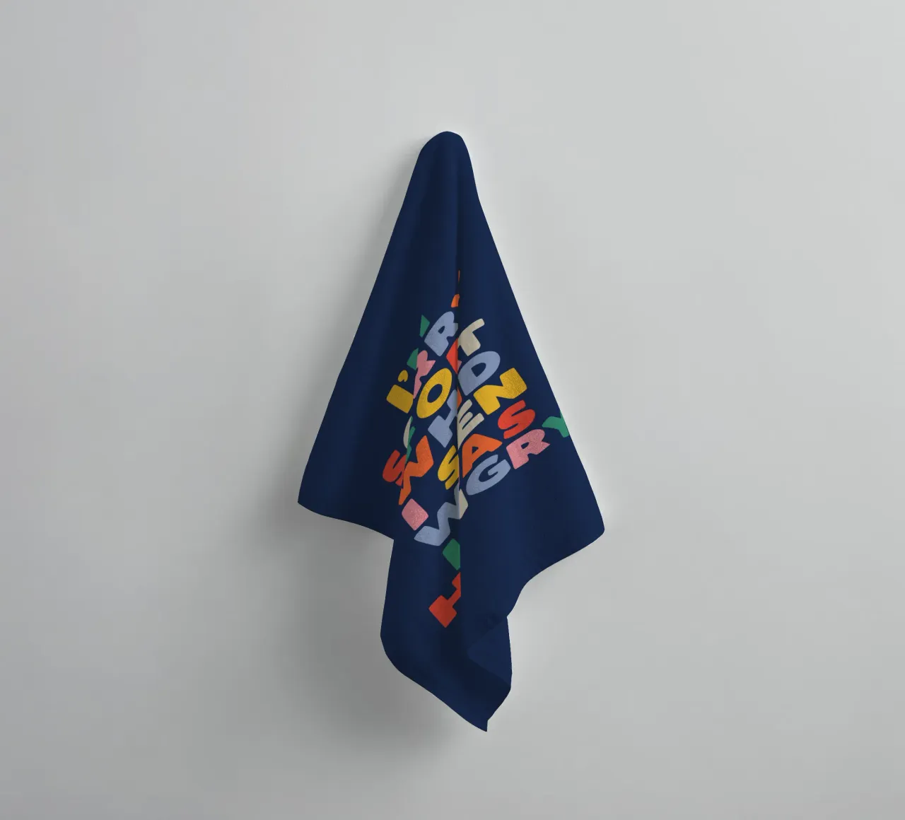 I'm Sorry for What I Said When I Was Hungry Funny Typography towel by THE MOTIVATED TYPE