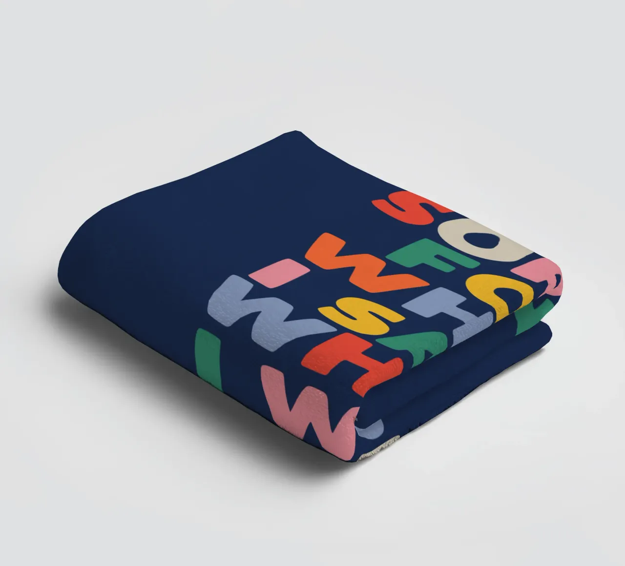 I'm Sorry for What I Said When I Was Hungry Funny Typography towel by THE MOTIVATED TYPE