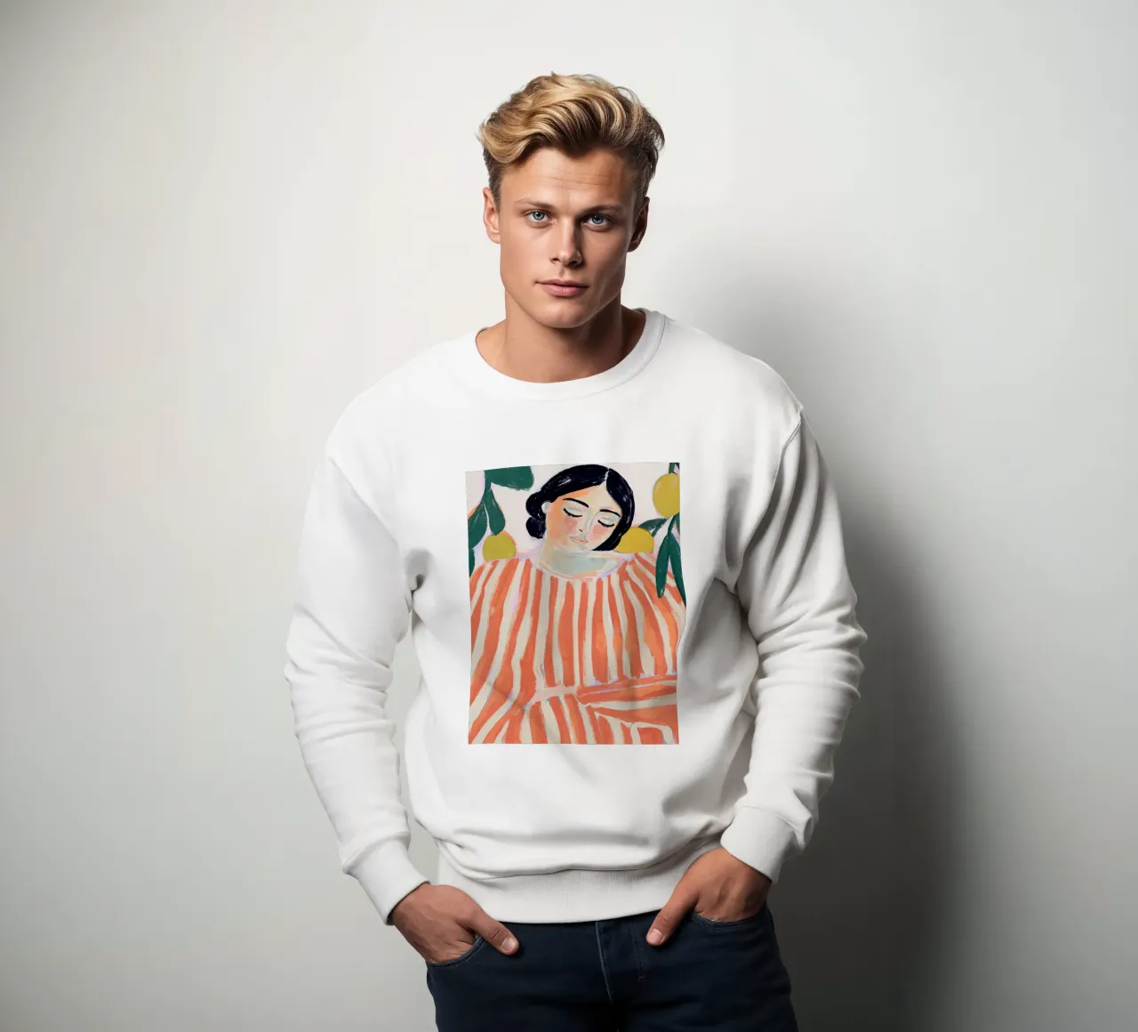 Zen And Zest (Version Orange) sweatshirt van treechild