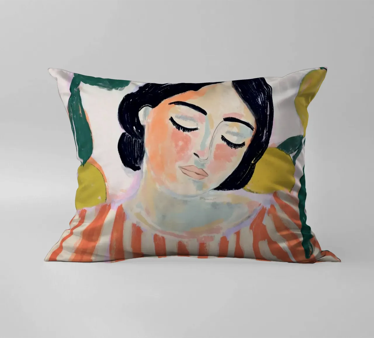 Zen And Zest (Version Orange) cuscino da treechild