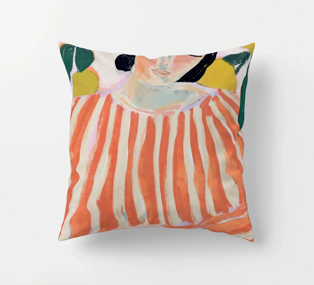 Zen And Zest (Version Orange) cuscino da treechild