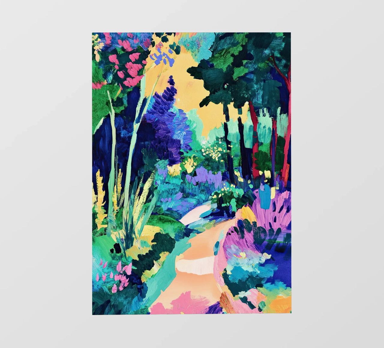 Matisse ispira telo in pvc da ArtByNiki
