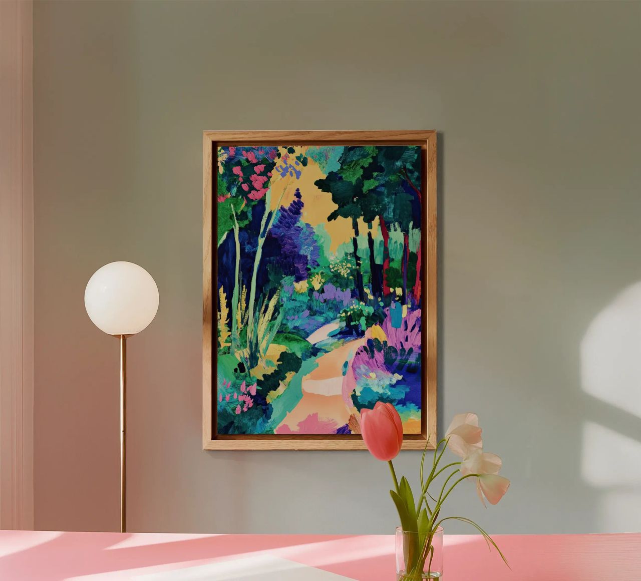 Matisse ispira alluminio dibond da ArtByNiki
