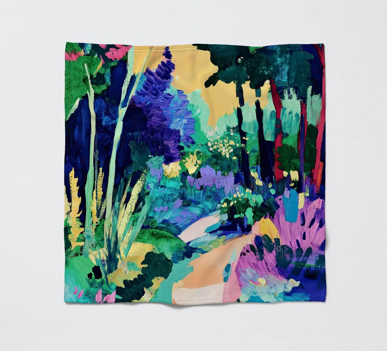 Matisse ispira coperta in pile da ArtByNiki