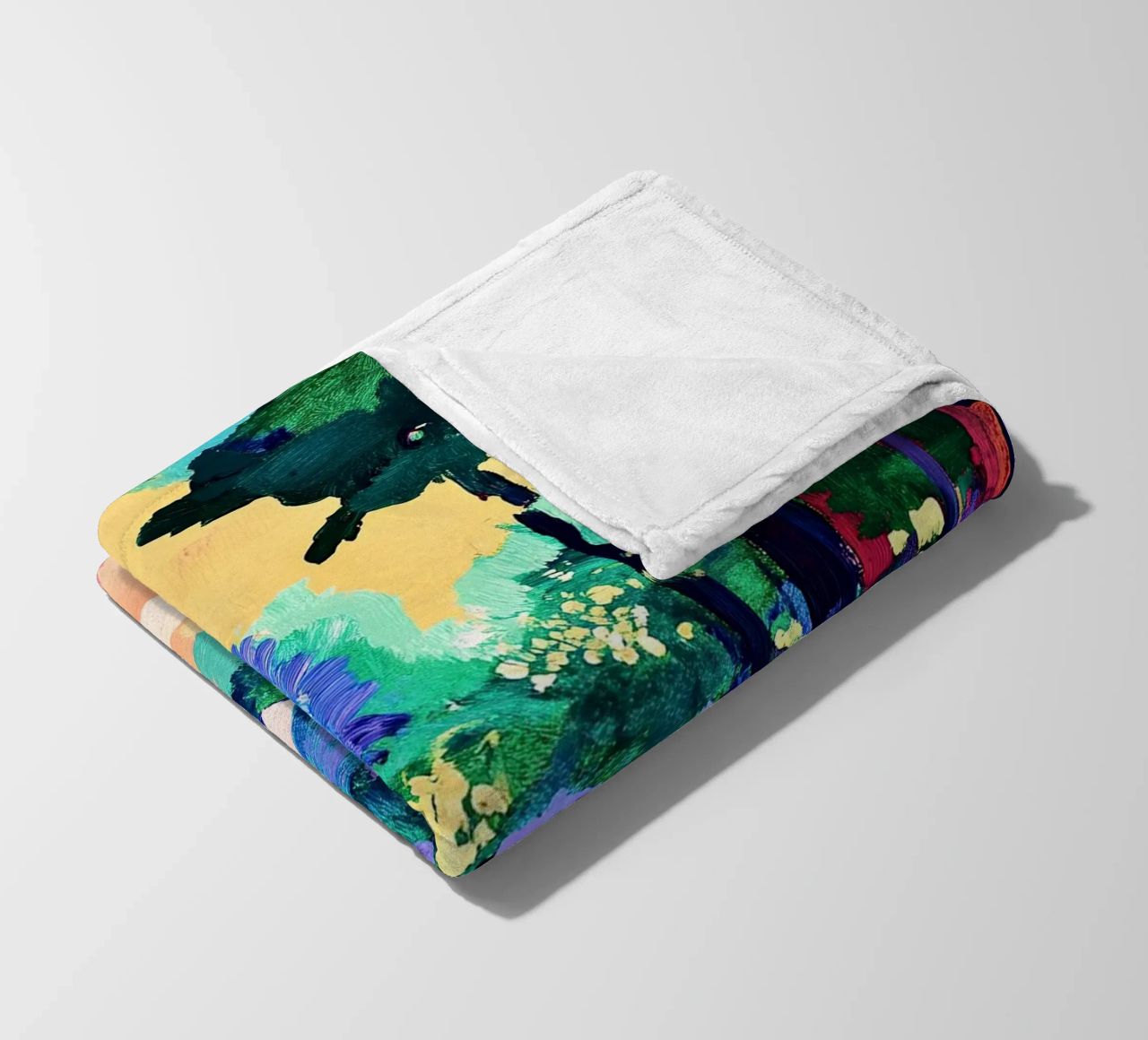 Matisse ispira coperta in pile da ArtByNiki
