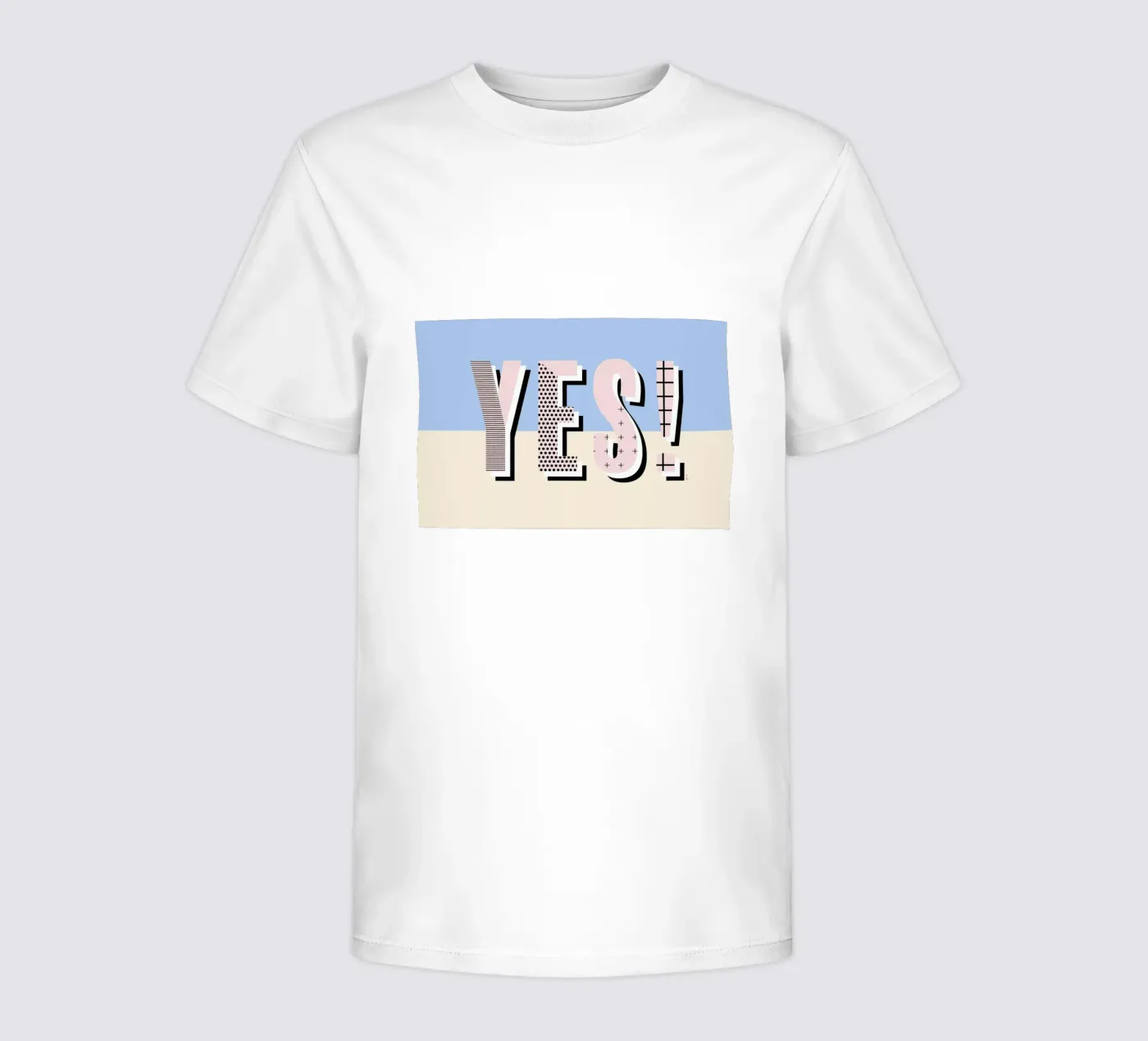Yes kinder t-shirt van Linda Gobeta