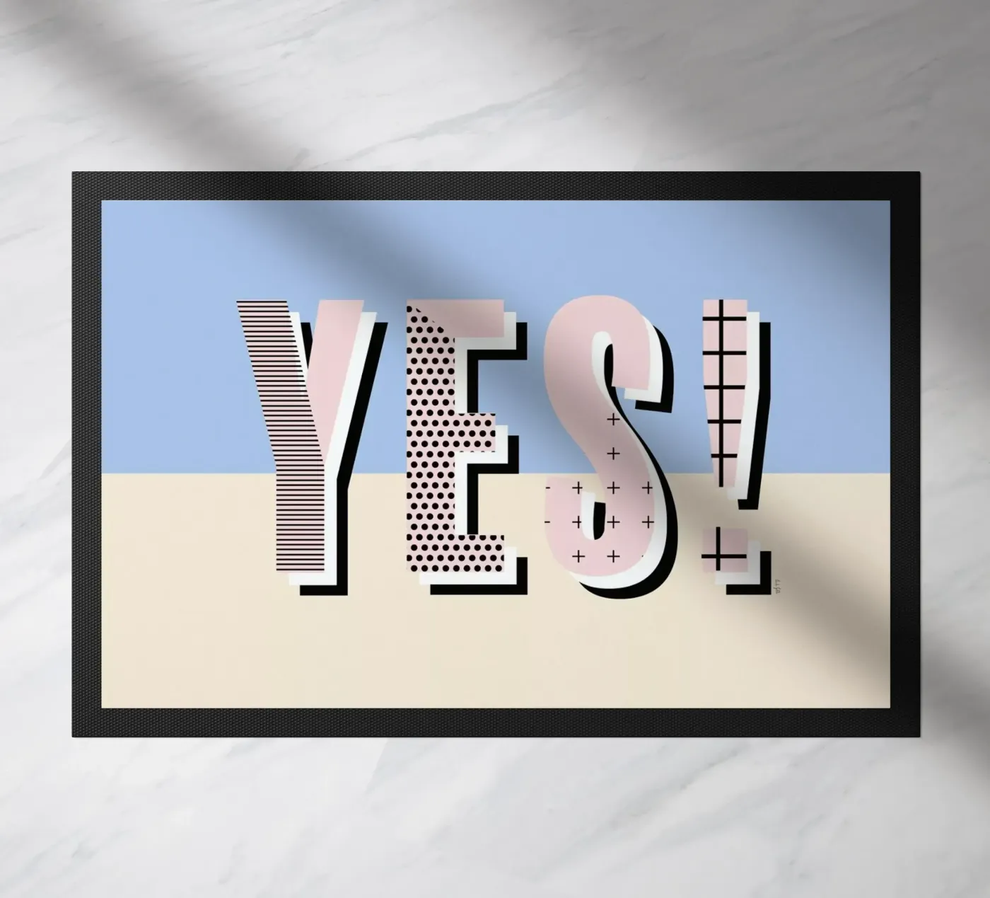 Yes doormat by Linda Gobeta