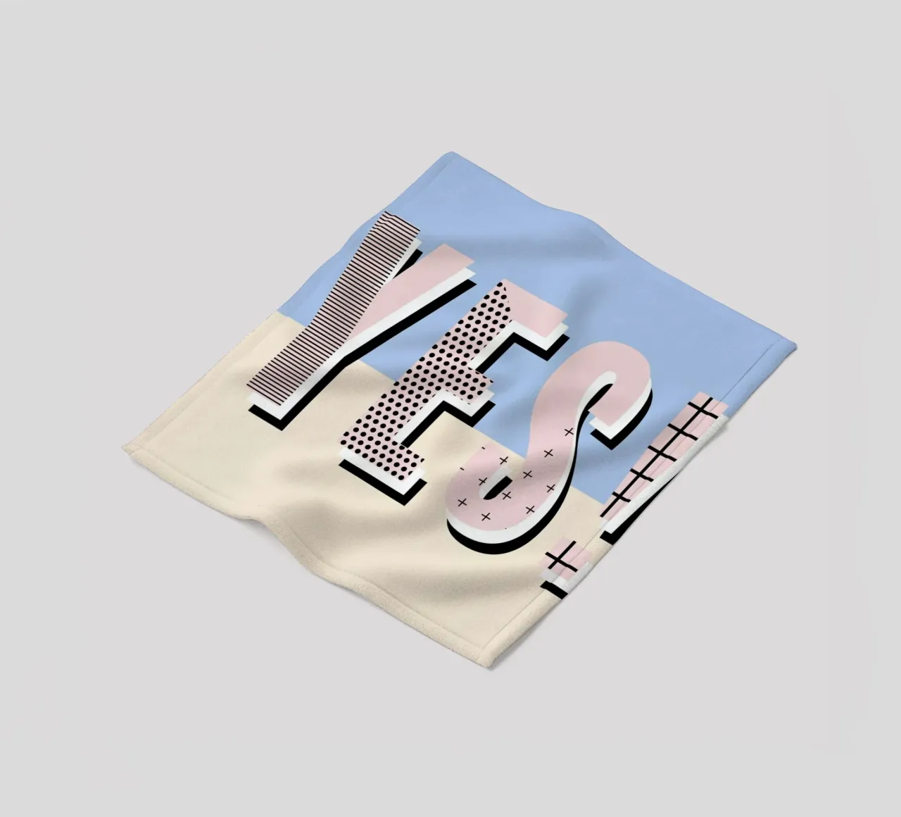 Yes Fleecedecke von Linda Gobeta