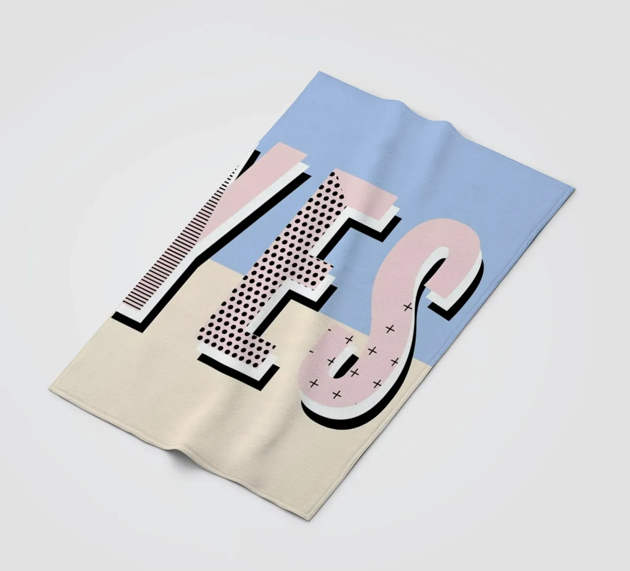 Yes Fleecedecke von Linda Gobeta