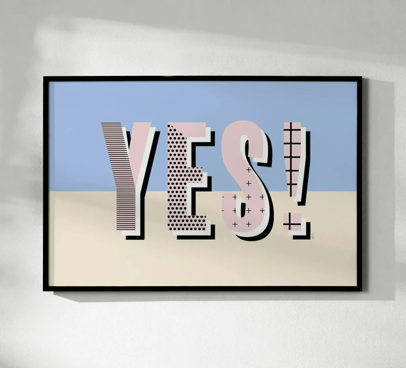 Yes poster by Linda Gobeta