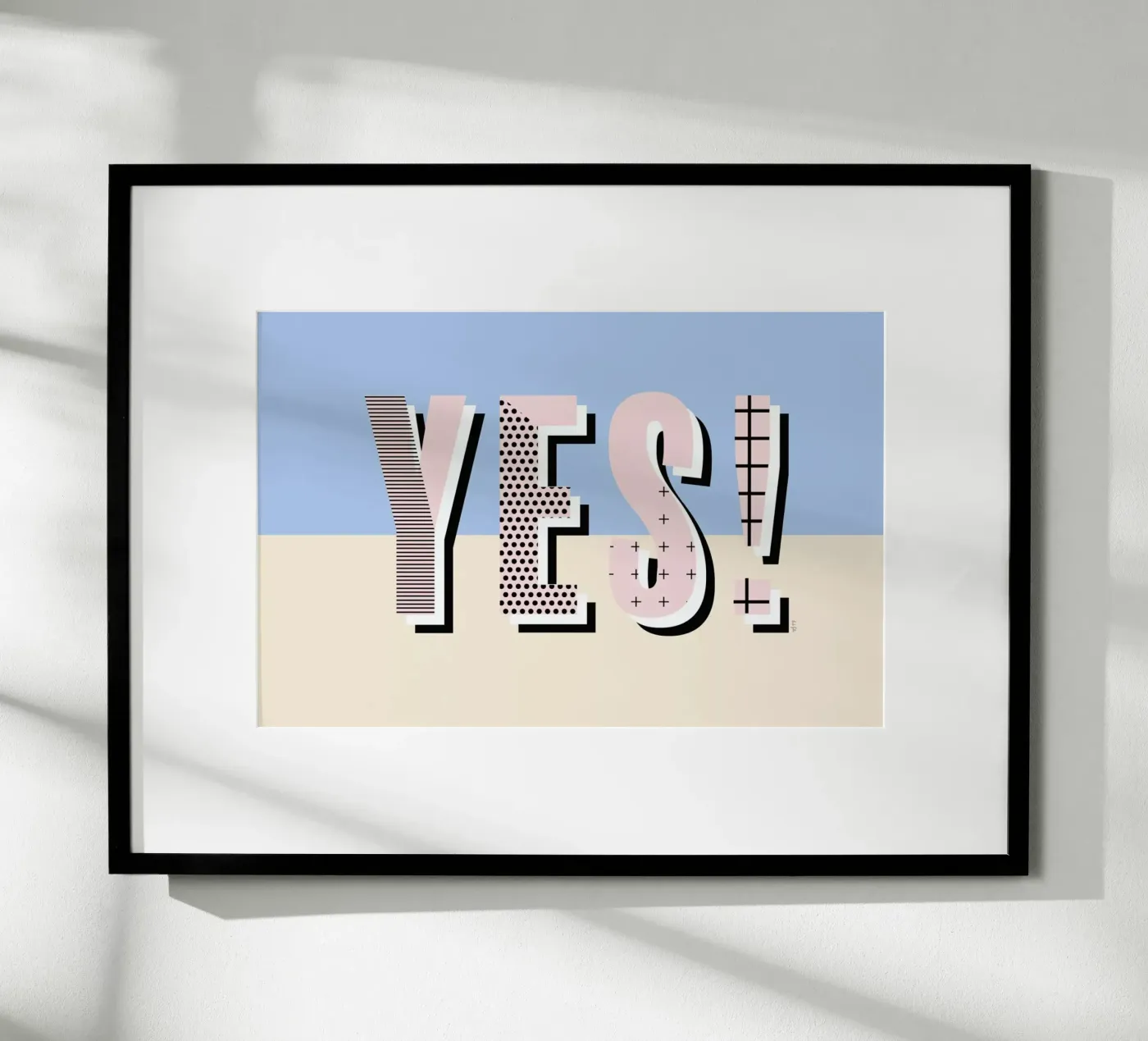 Yes poster by Linda Gobeta