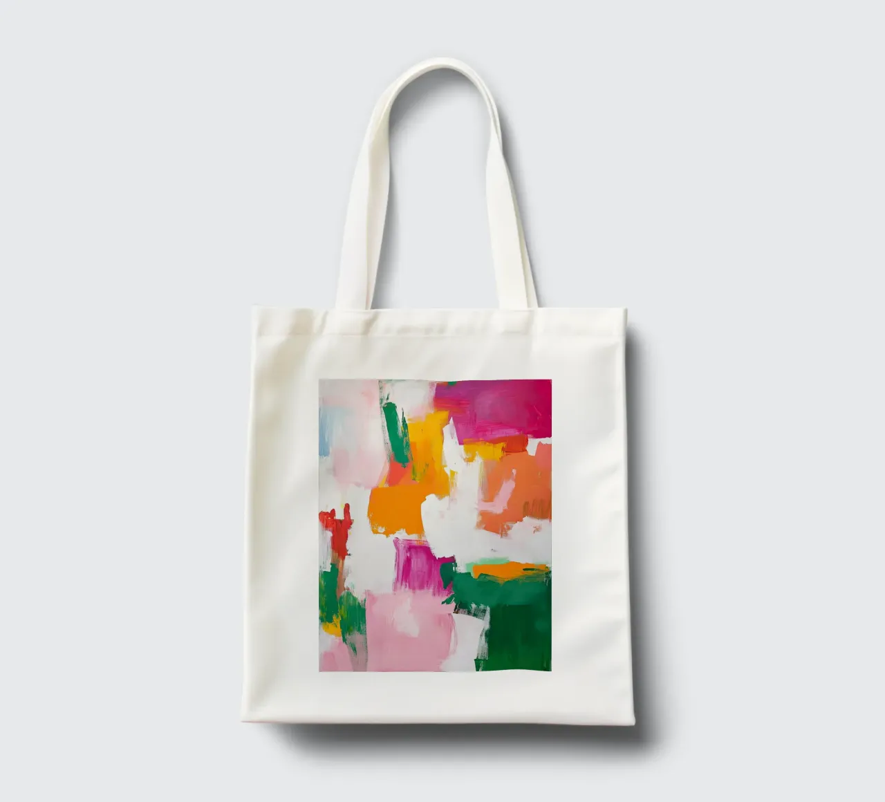 Abstract tote bag by Nikis Art Studio
