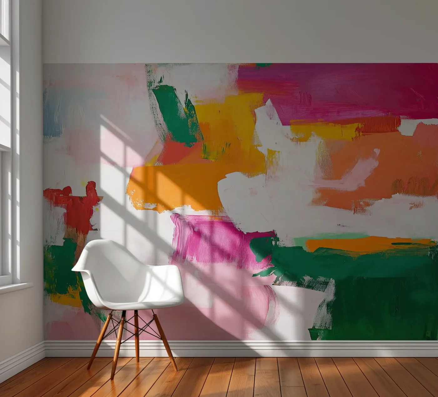 Abstract fotobehang van Nikis Art Studio