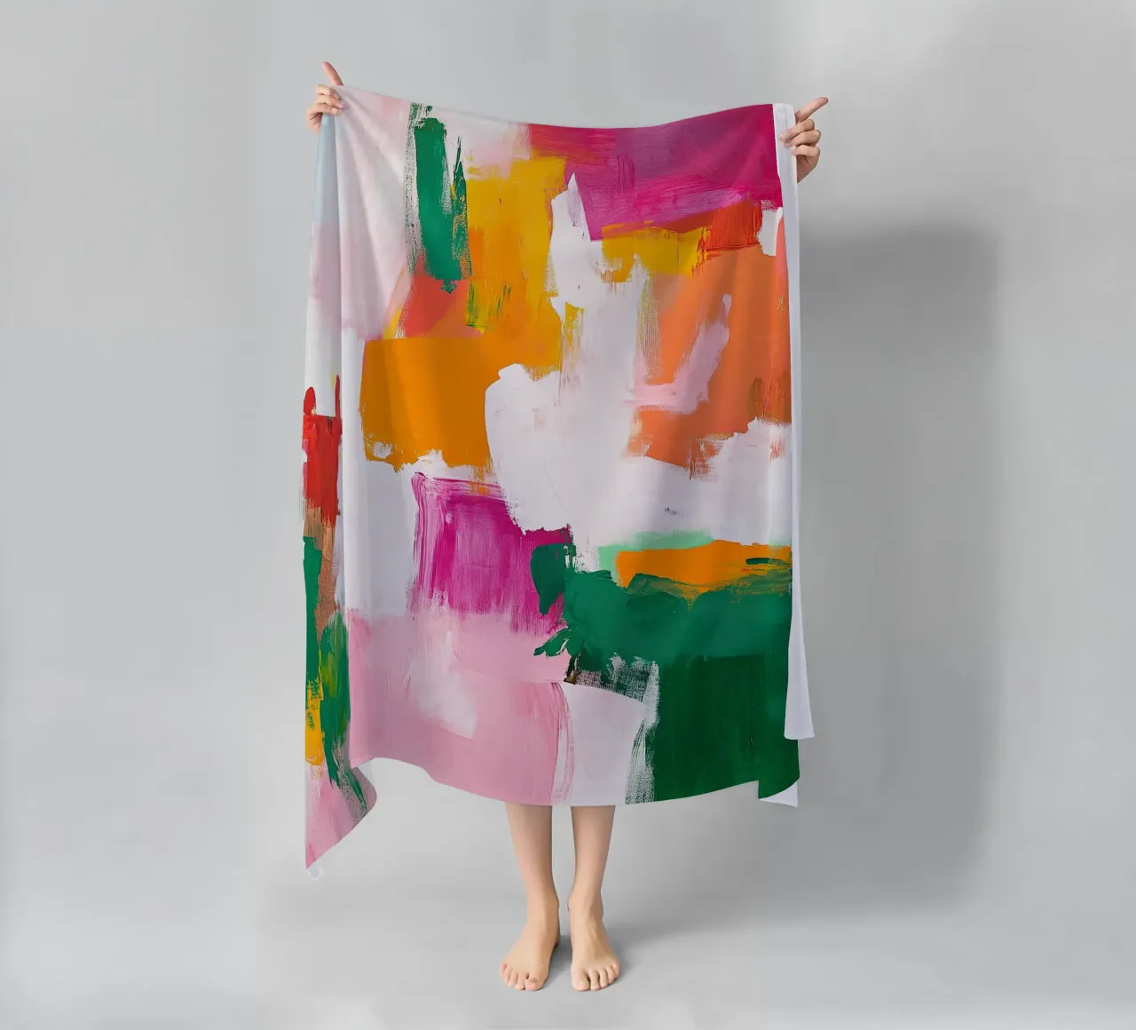 Astratto telo mare da Nikis Art Studio