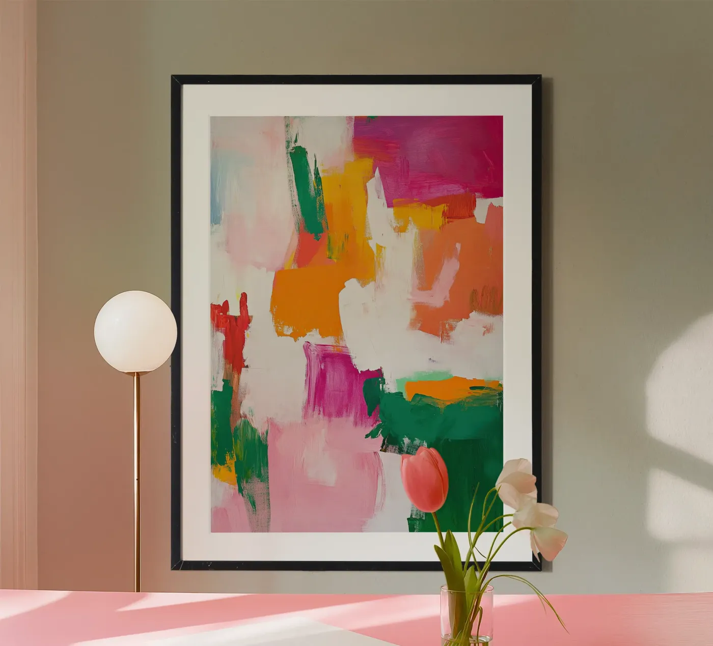 Abstract poster van Nikis Art Studio