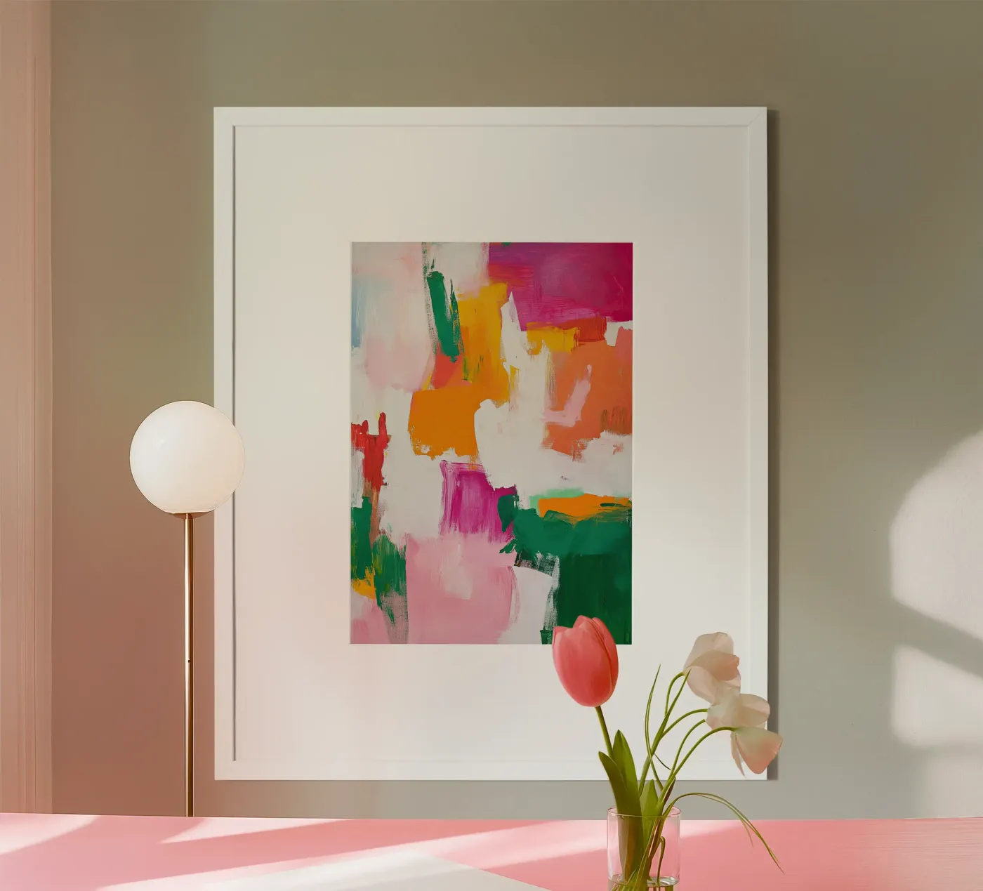 Abstract poster van Nikis Art Studio