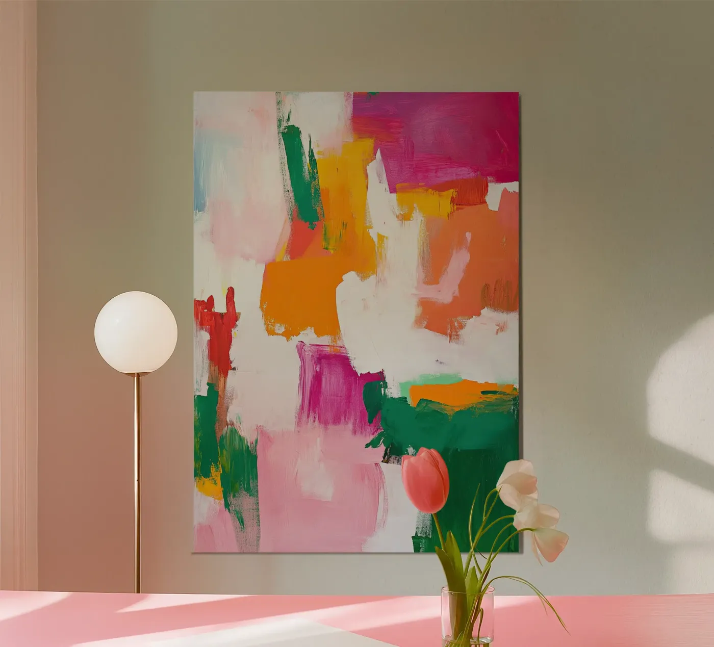 Abstract poster van Nikis Art Studio