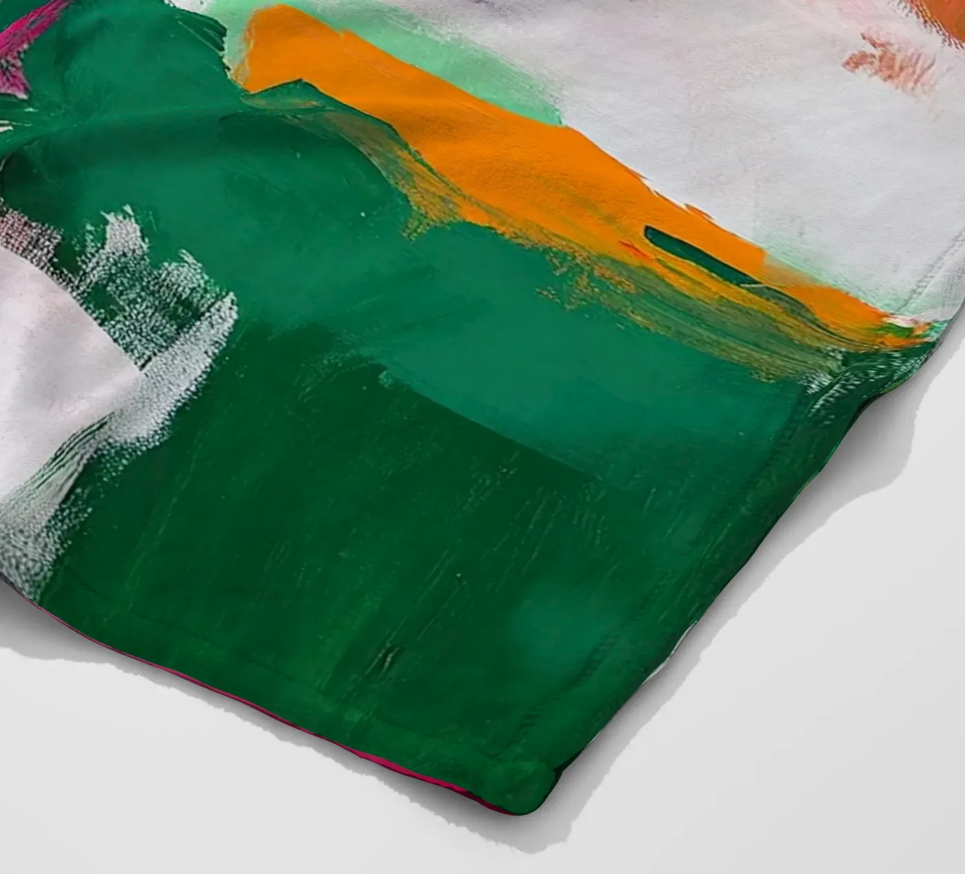 Abstrakt Fleecedecke von Nikis Art Studio