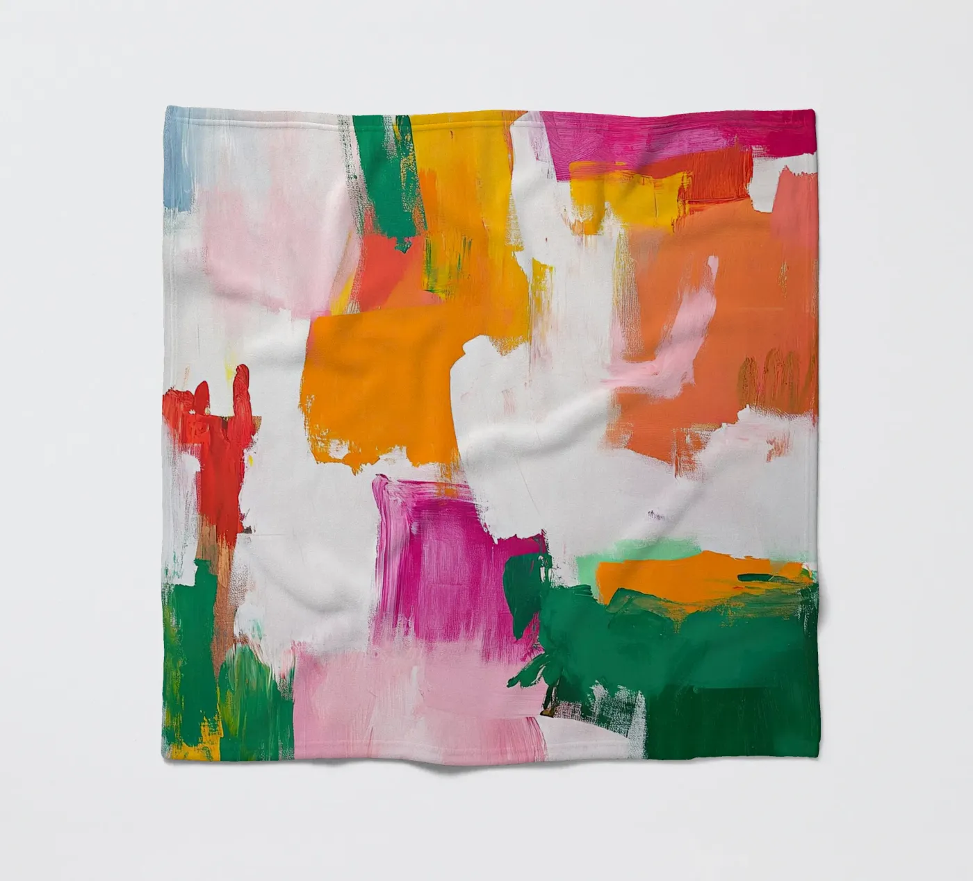 Abstrakt Fleecedecke von Nikis Art Studio