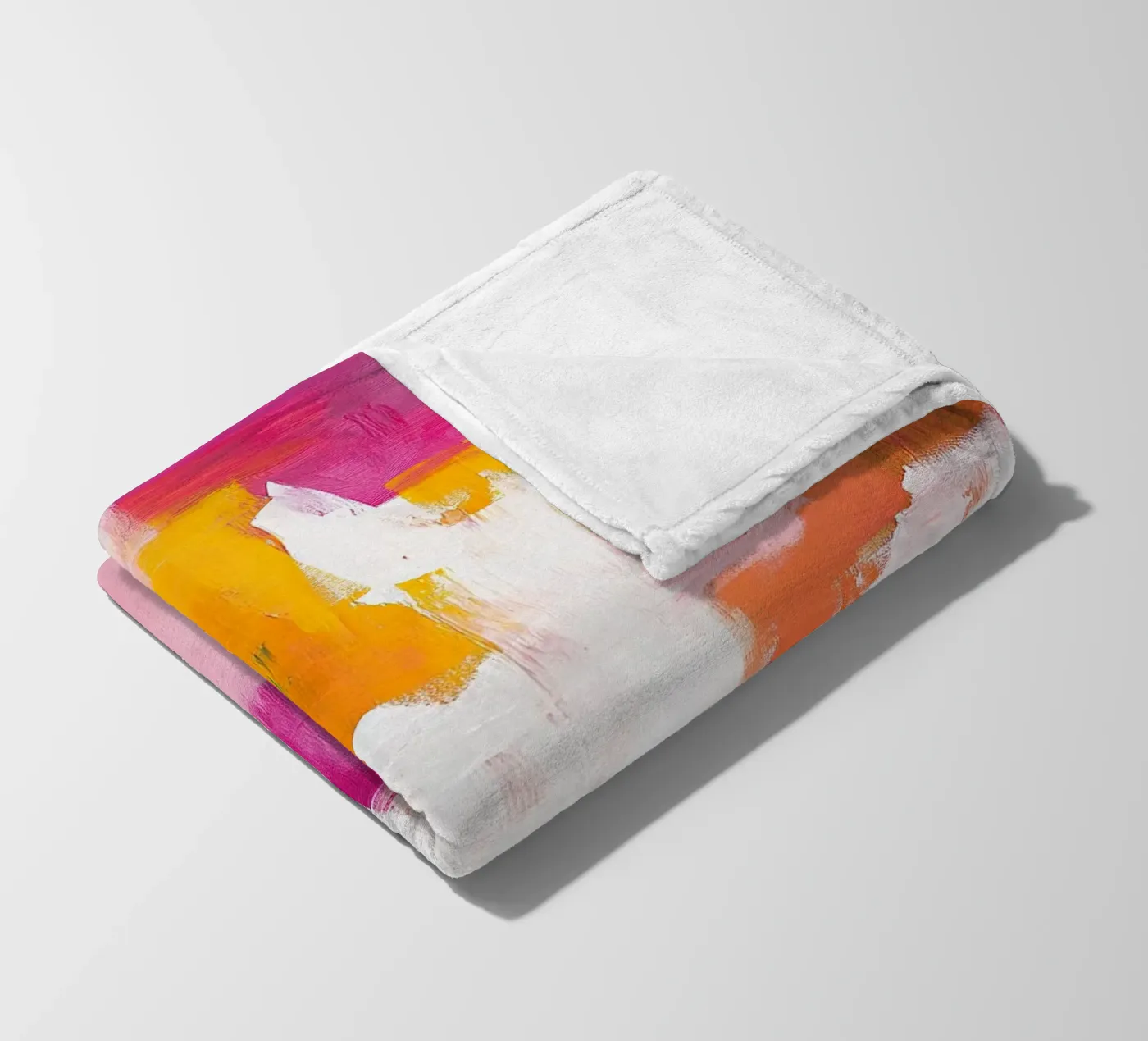 Abstrakt Fleecedecke von Nikis Art Studio