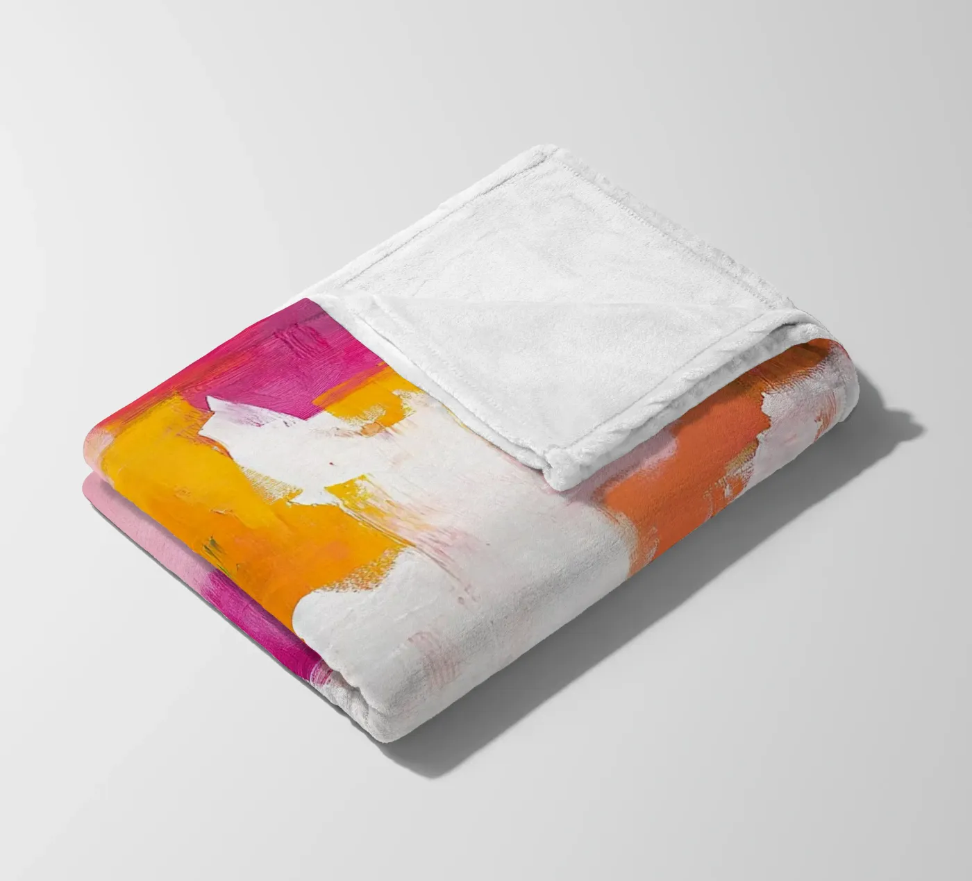 Abstrakt Fleecedecke von Nikis Art Studio