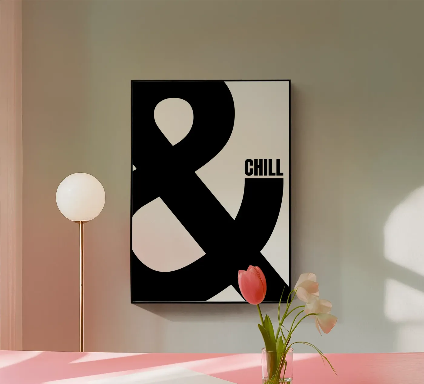 Chill Acryl-Glas von DigiWunderwerk