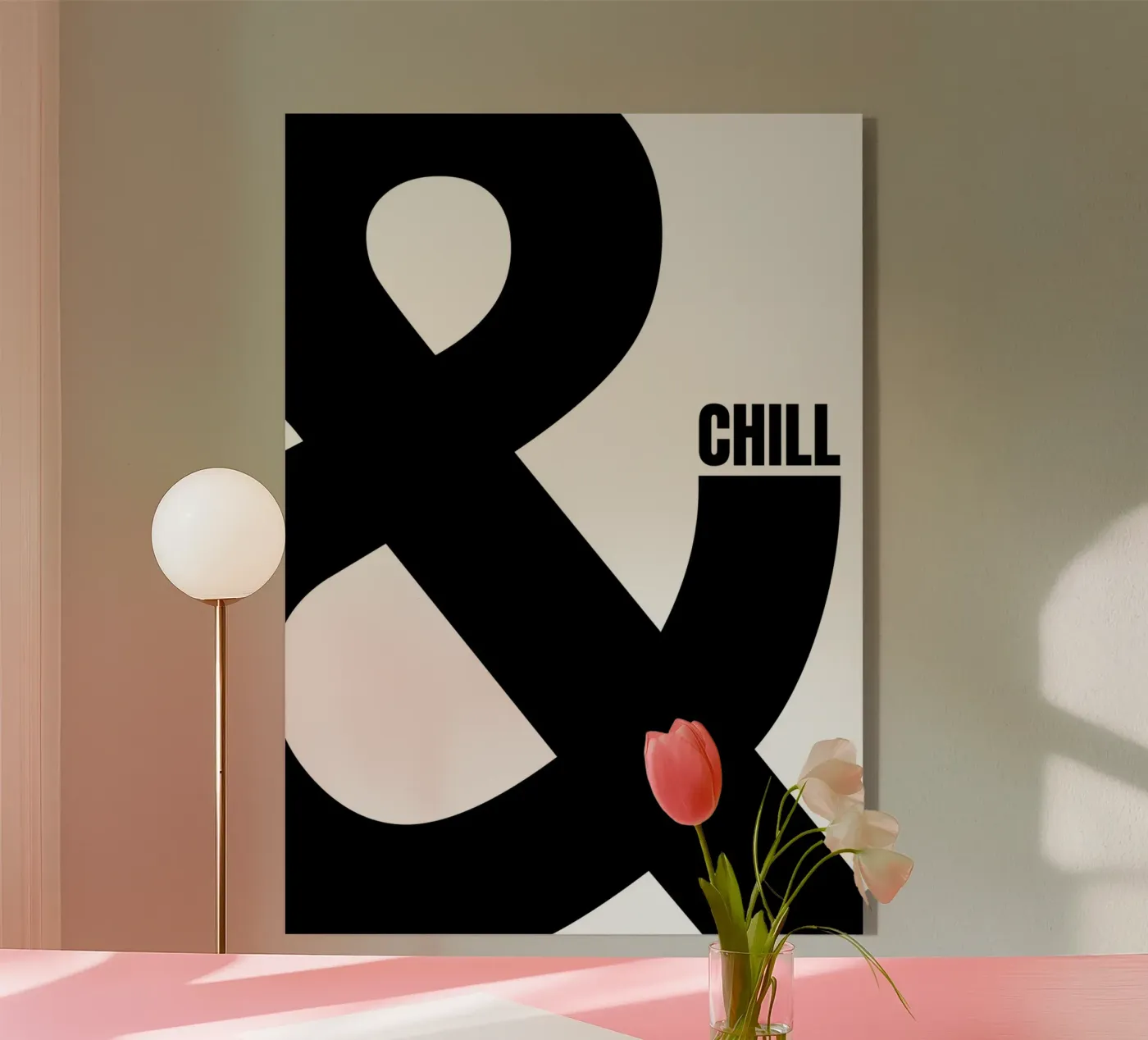 Chill Acryl-Glas von DigiWunderwerk