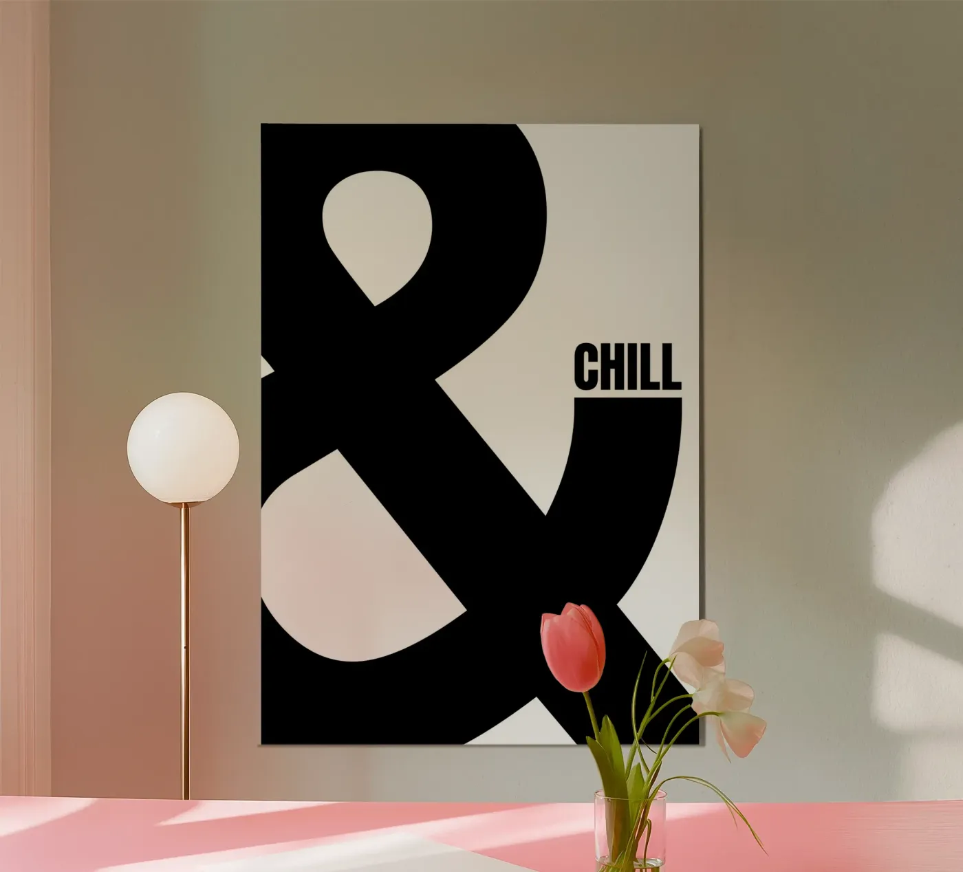 Chill poster van DigiWunderwerk