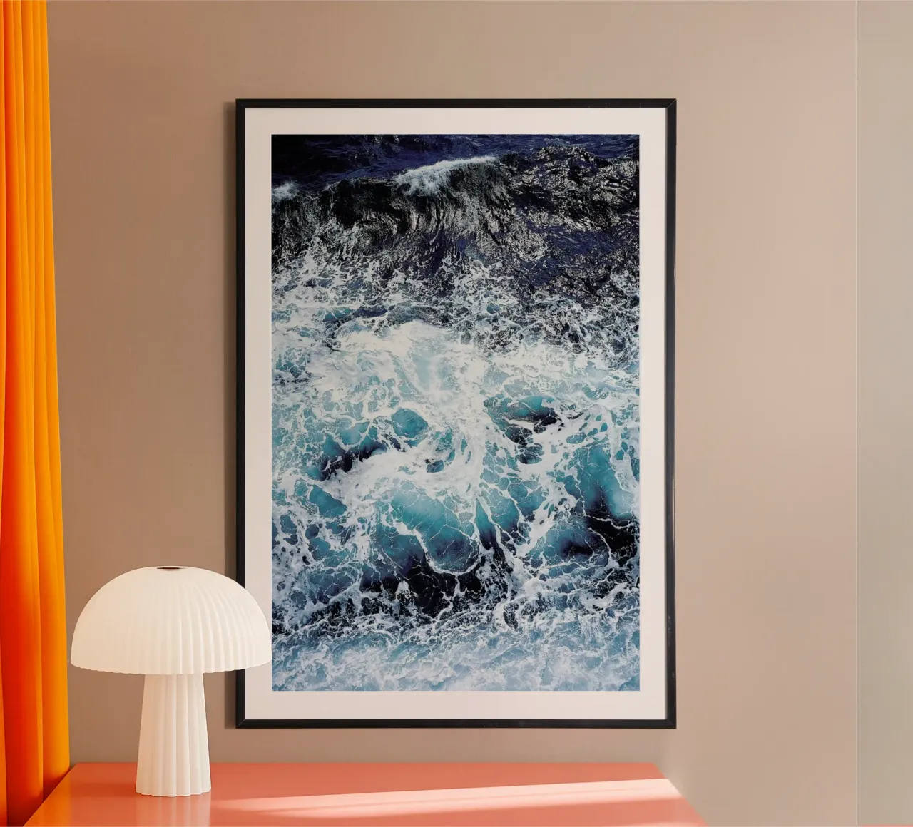 Blautöne des Meeres I carta hahnemühle da neon* fotografie