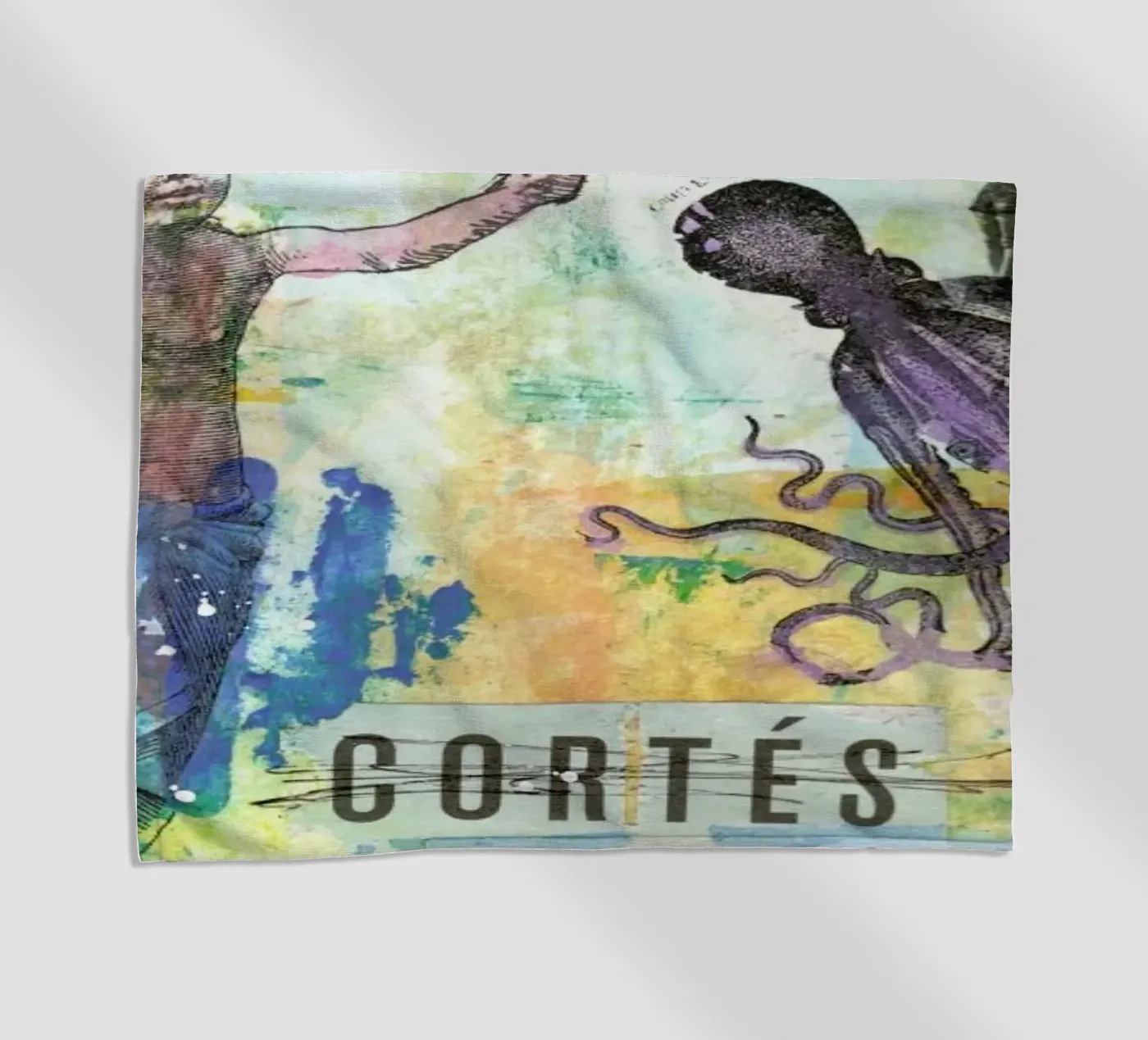 Cortes strandhanddoek van Tameo