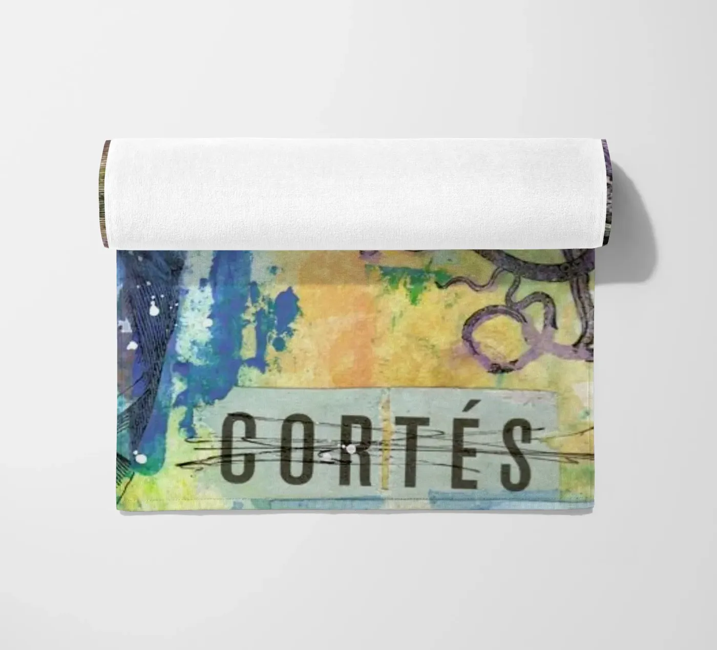 Cortes strandhanddoek van Tameo