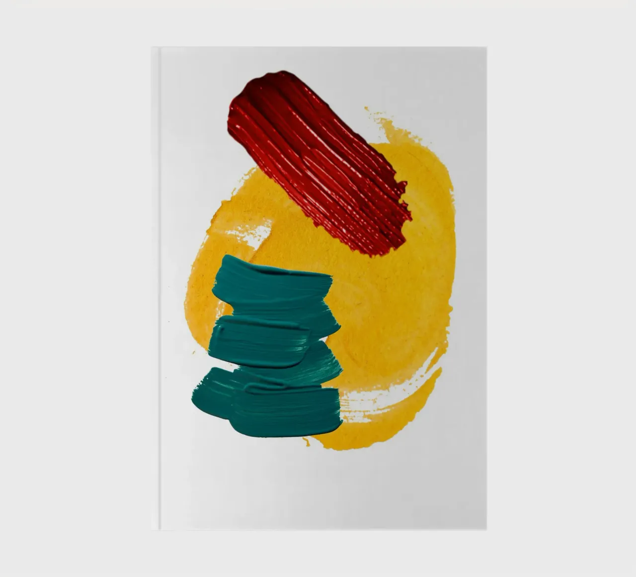 Bold brushstrokes notebook by LisaArtes